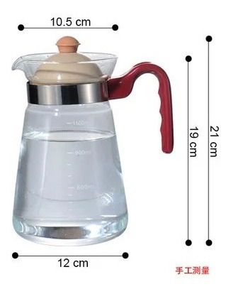 Tetera De Vidrio Resistente Al Fuego