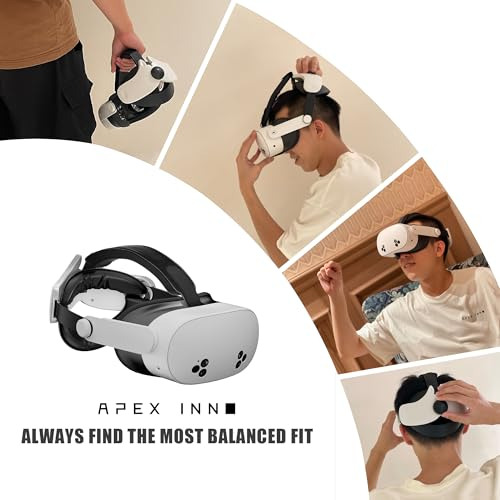 Apexinno Pack: Soporte Ajustable Para Meta Quest 3s