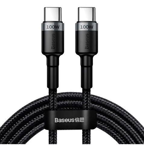 Cable Baseus 2 M Usb Tipo C A C Pd 2.0 Q.c 3.0 100w 20v 5a