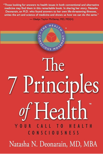Libro: En Ingles Los 7 Principios De La Salud, Tu Llamado A