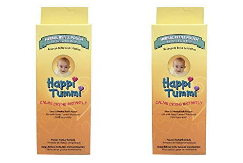 Recarga Herbal Happi Tummi - Alivio Cólicos Bebés (2 Pack)