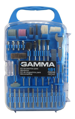 Set Kit Accesorios Mini Torno 181 Piezas Gamma G19508ac