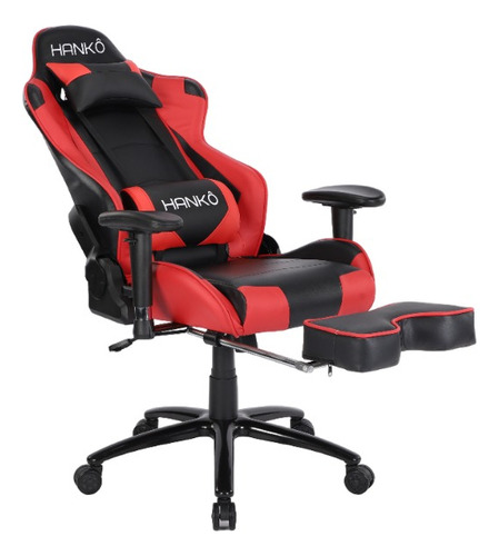 Silla De Escritorio Gamer Regulable Hanko + Apoyapies