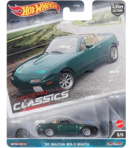 Hotwheels Premium Mazda Mx-5