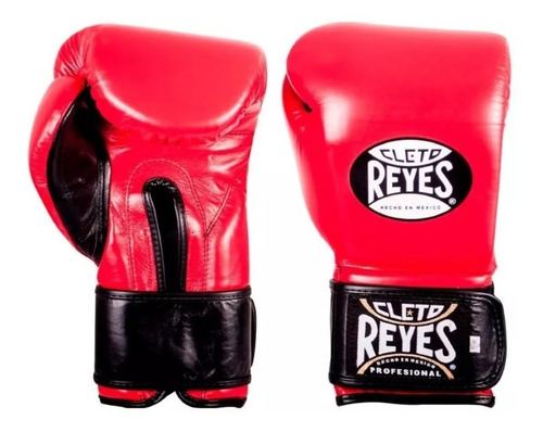 Guantes Box Cleto Reyes Extra Acojinado Rojos 16 Oz.