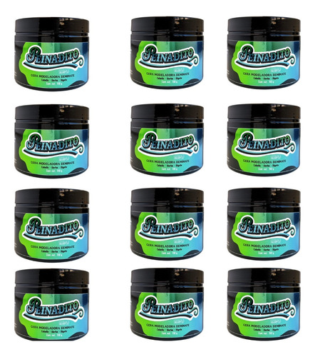 Man Up Cera Para Cabello Barba Y Bigote 150g Pack 12