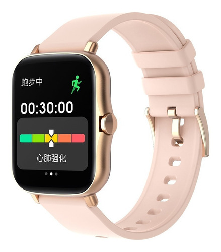 Imagen 8 de 8 de Reloj Inteligente Smartwatch Gold Rose Para Mujer Bluetooth