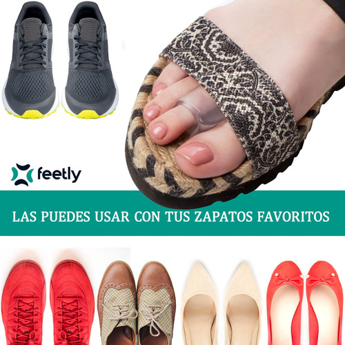 . Separador De Dedos De Los Pies 2 Pares De Gel De Silicona