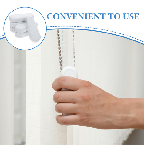 Cordón De Plástico Para Cortinas, 6 Unidades