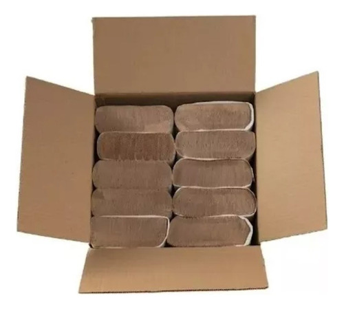 Toallas Intercaladas Para Mano Papel Beige X 4 Cajas Csi