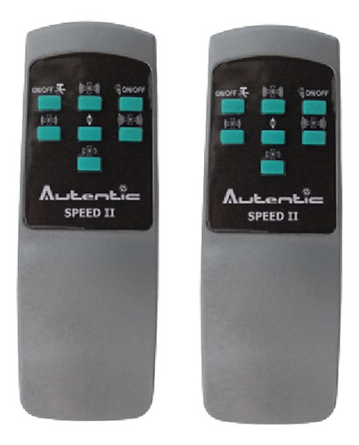 2 Controles Transmissor  Speed  Ventilador Peça De Reposição