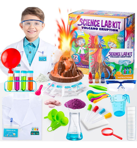 Kit De Experimentos Científico Para Niños 72 Actividades