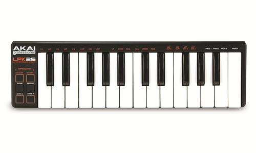 Akai Lpk25 Controlador Midi Pequeño De 25 Teclas 