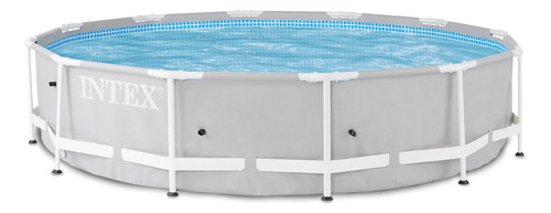 Piscina Intex De 12 Pies X 30 Pulgadas Con Marco De Prisma