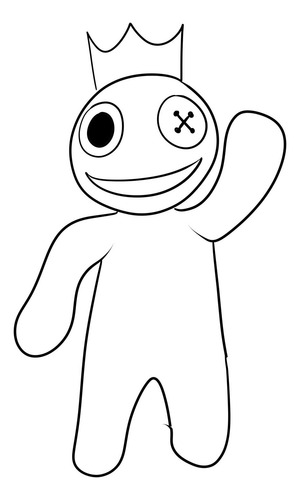 Rainbow Friends Libro Imprimir Colorear Pintar