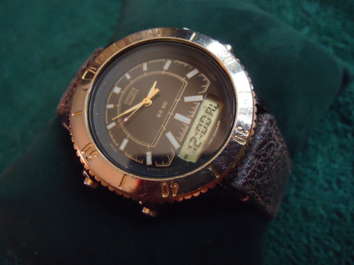 Citizen Reloj Vintage Retro Digi-ana Japan Coleccion