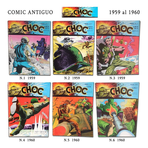 Dante42 Comic Antiguo Choc Serie1 1959 Al 1960