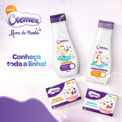 Imagem 5 de 5 de Shampoo Cremer Suave 200ml - Linha Cremer Mimo Banho
