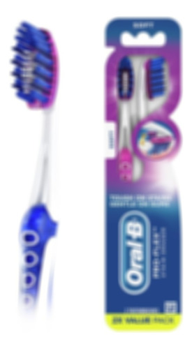 Oral-b Cepillos De Dientes 3d White Luxe Stain Eraser, Suave