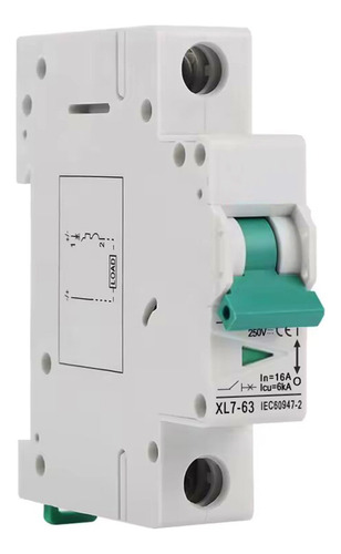 Interruptor Automático Dc 1p 250v 16a Solar