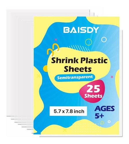 Baisdy 25 Hojas De Plstico Retrctiles Para Manualidades, Pap