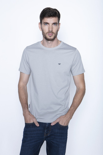 Polera Basica Mc Gris Fw2024 Ferouch