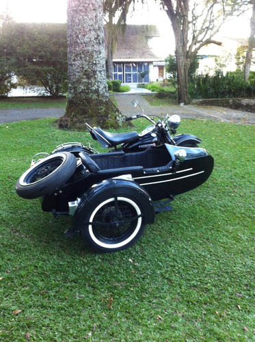 Harley Davidson1200cc Flathead 47-c/side Car