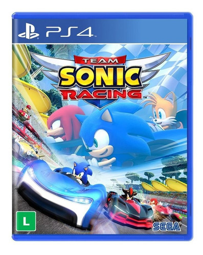 Jogo Novo Lacrado Midia Fisica Team Sonic Racing Para Ps4