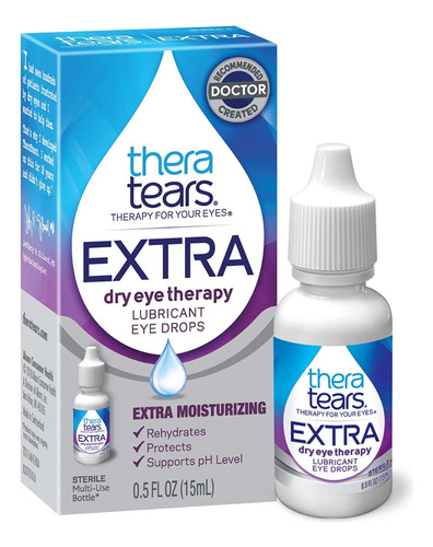 Gotas Lubricantes Para Ojos Extra Seco Thera Tears Xtra 15ml