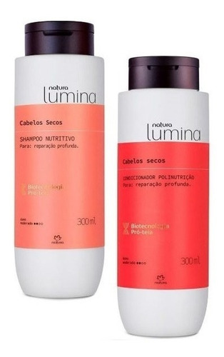 Natura Lumina Shampoo E Condicionador Nutritivo