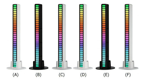 Kit 2 Super Led Ritmica Barra Sensor De Rgb Gamer Som Tv Pc