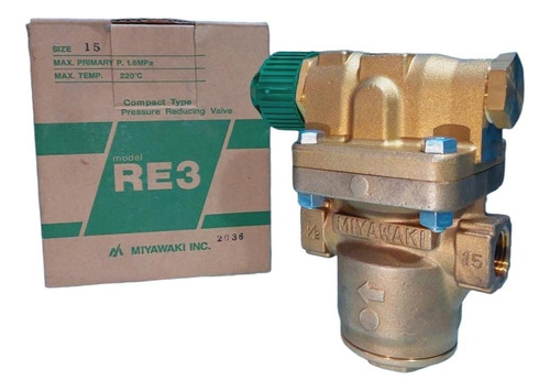 Válvula Reguladora De Vapor Miyawaki De 1/2 Para Autoclave