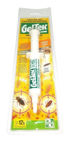 Jeringa Cucarachicida Cebo Geltek 12 Gr Cucaracha - Belgrano