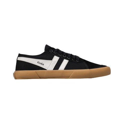 Zapatillas Gola Super Quarter Negro/blanco/gum Original 6cts