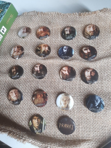 Hobbit Botton Coleção Senhor Aneis Lord Rings Boton (Usado)