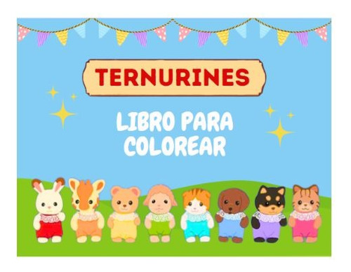 Sylvanian Family Libro Para Colorear Y Stickers Diseños