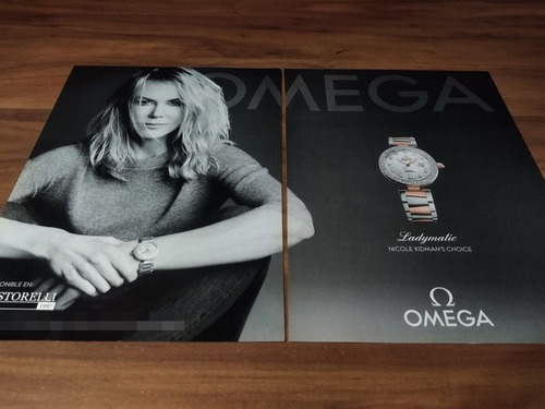 (pg610) Nicole Kidman * Publicidad Omega