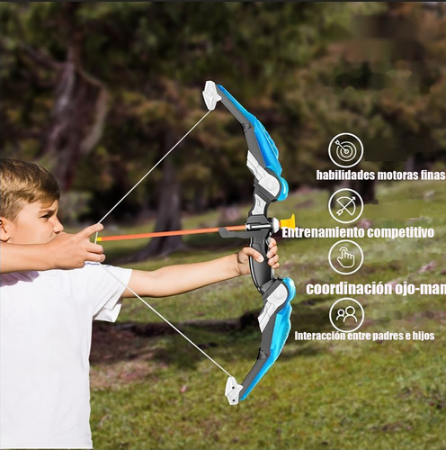Set Arco Y Flecha Juguetes Juegos Niños 56.8 Centímetros