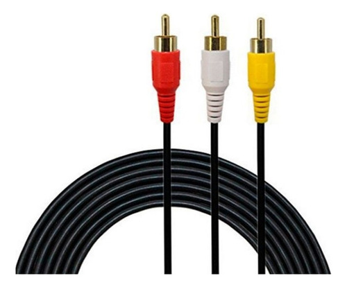 Cable De Audio Y Video Rca Trautech De 5 Mts