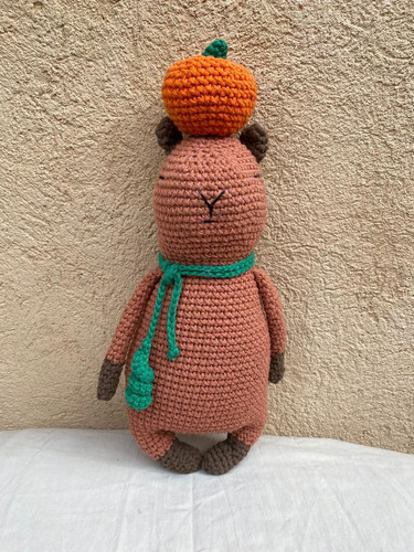 Hermoso Capibara, Amigurumi Carpincho Crochet