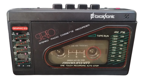 Walkman Broksonic Tsg-45 Para Conserto Leia Descrição #av (Usado)