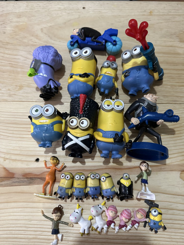 Coleccion 23 Figuras Los Minions Varias Usados 11c (Usado)