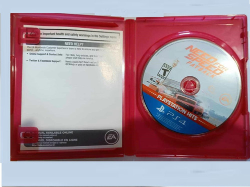 Need For Speed Payback Ps4 Juego Fisico Nfs (Usado)