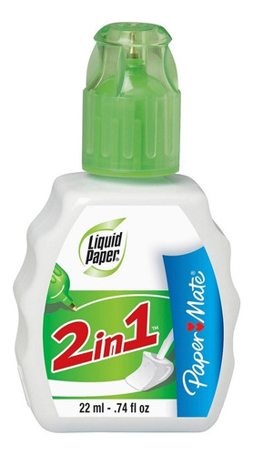 Corrector Liquido Paper Mate 2 En 1 Febo