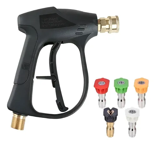 Pistola Lavadora Alta Pressão Com 5 Bicos High-pressure Cleaning Gun With 5 Nozzles