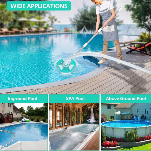 Aspiradora Manual Para Piscinas Cabezal De Para Aspiradoras
