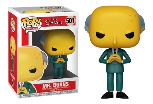comprar Funko Pop Mr Burns #501 Los Simpsons Jugueterialeon