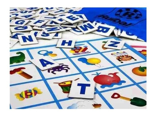 Buscando Letras Bingo Infantil Juego Ruibal Don Rastril Full