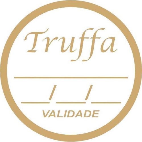 Kit 3.000 Etiquetas Adesivas Truffa Validade