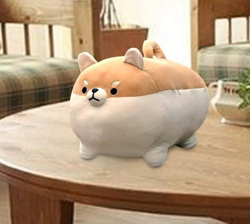 R, Cojín Felpa Suave Shiba Inu 40 Cm For Perro